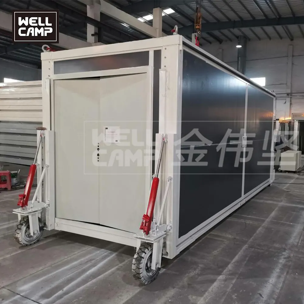big size container house with walkway for apartment 5