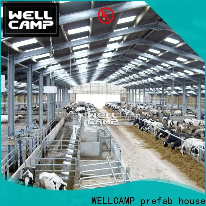 WELLCAMP, WELLCAMP prefab house, WELLCAMP container house steel sheds fast install online 1