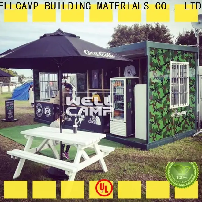 WELLCAMP, WELLCAMP prefab house, WELLCAMP container house expandable custom container homes supplier for worker 1