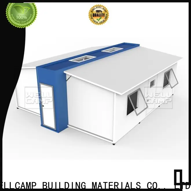 WELLCAMP, WELLCAMP prefab house, WELLCAMP container house standard container van house design online for apartment 1