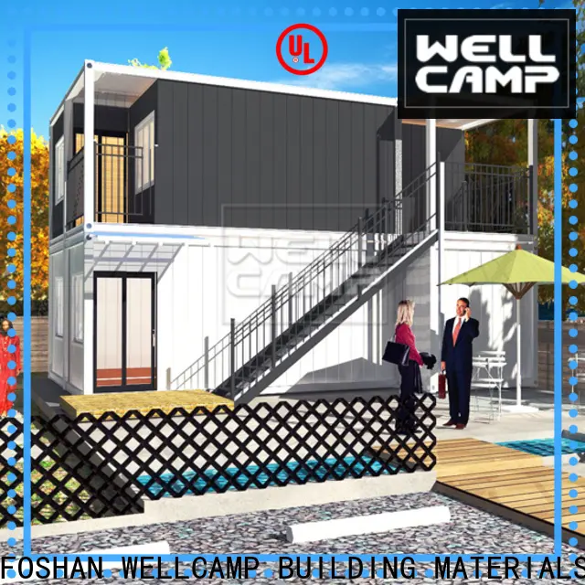 WELLCAMP, WELLCAMP prefab house, WELLCAMP container house luxury china luxury living container villa labour camp for hotel 1