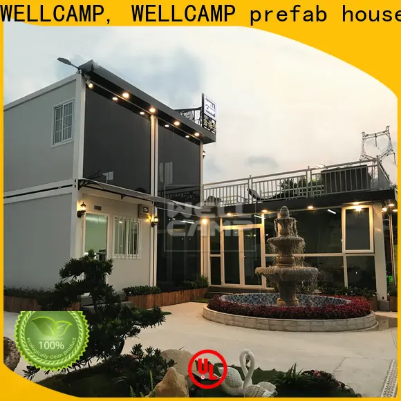 WELLCAMP, WELLCAMP prefab house, WELLCAMP container house luxury living container villa suppliers labour camp for hotel 1