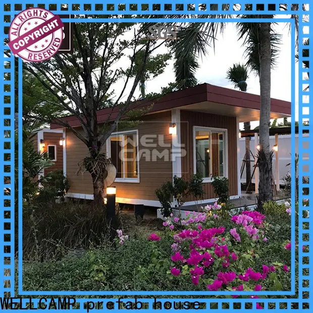 WELLCAMP, WELLCAMP prefab house, WELLCAMP container house light steel homes made from shipping containers wholesale for sale 1