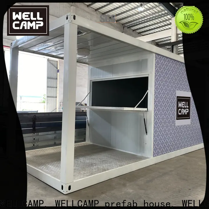 two glass small container homes apartment for office 1