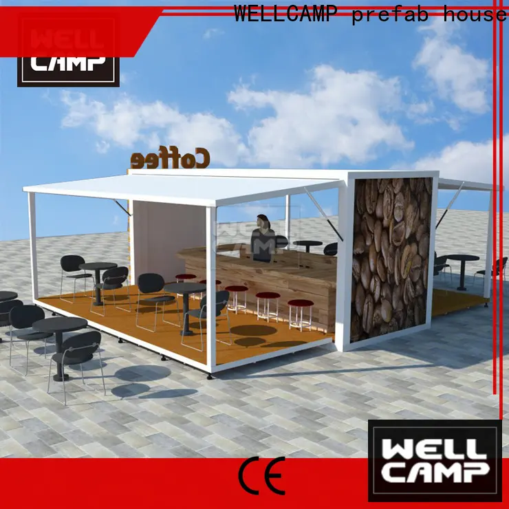 WELLCAMP, WELLCAMP prefab house, WELLCAMP container house big size container van house design online for wedding room 1