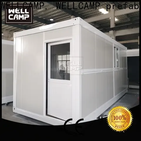 WELLCAMP, WELLCAMP prefab house, WELLCAMP container house foldable container homes refugee house for labour camp 1