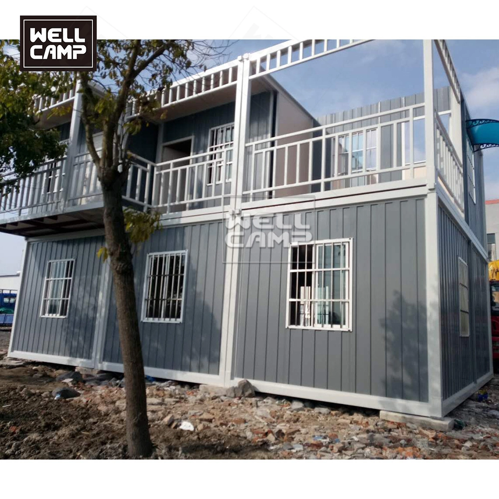 ที่พักราคาไม่แพง ที่พักผู้ลี้ภัย บ้านคอนเทนเนอร์แบบพกพาแบบแยกส่วนที่ถอดออกได้ 1
