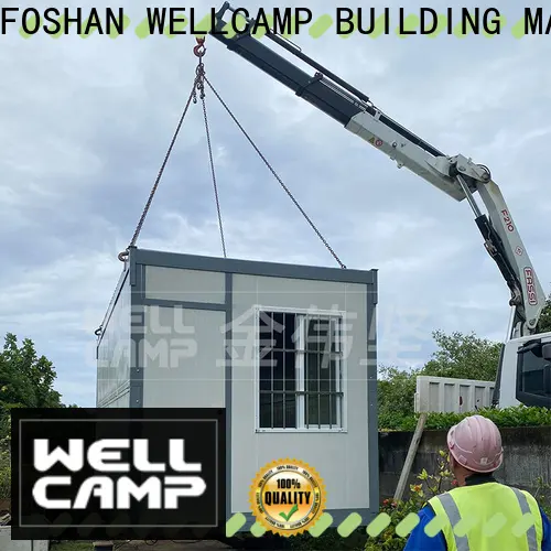 mobile detachable container house with walkway for dormitory 1