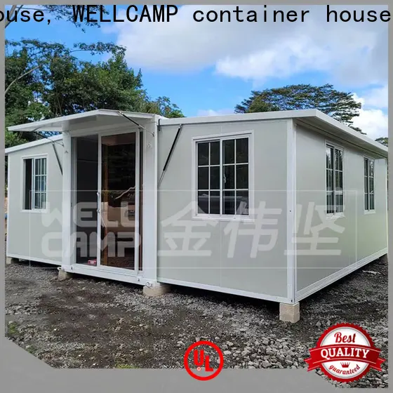 WELLCAMP, WELLCAMP prefab house, WELLCAMP container house big size expandable container house wholesale for living 1