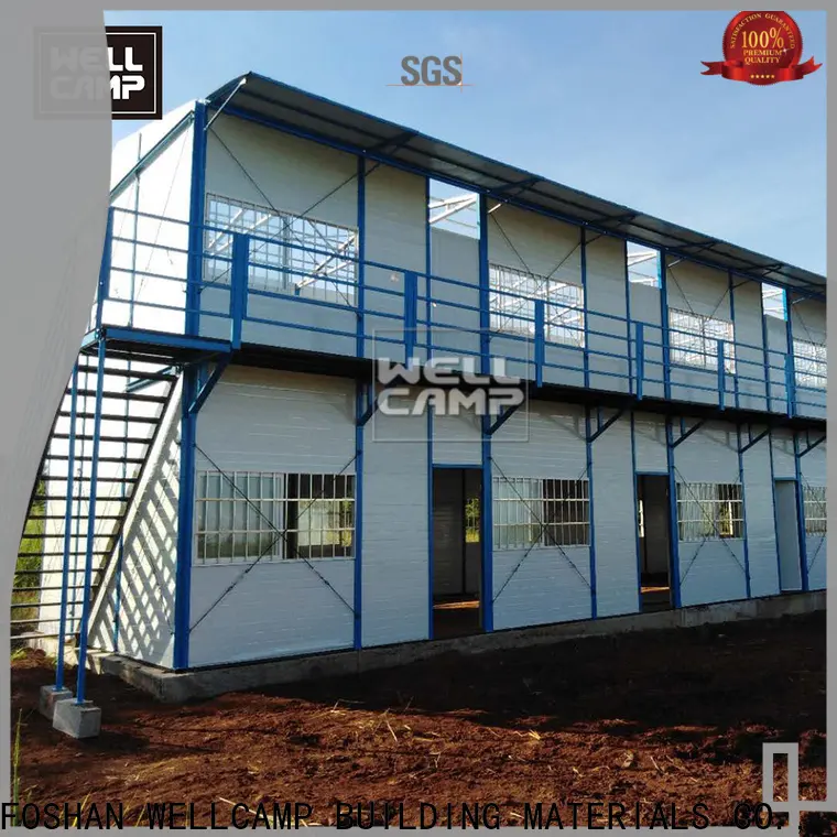 WELLCAMP, WELLCAMP prefab house, WELLCAMP container house three floor prefab houses china apartment for hospital 1