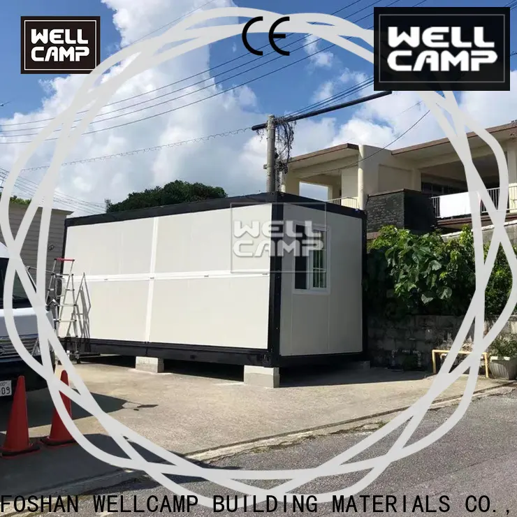 WELLCAMP, WELLCAMP prefab house, WELLCAMP container house custom container homes maker for outdoor builder 1