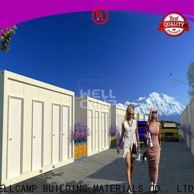 WELLCAMP, WELLCAMP prefab house, WELLCAMP container house luxury prefabricated houses container for apartment 1