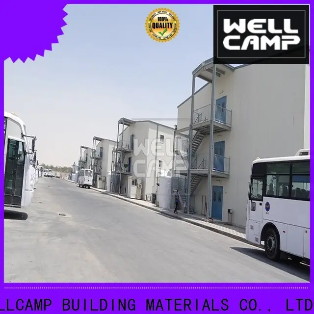 WELLCAMP, WELLCAMP prefab house, WELLCAMP container house luxury T prefabricated House classroom for dormitory 1