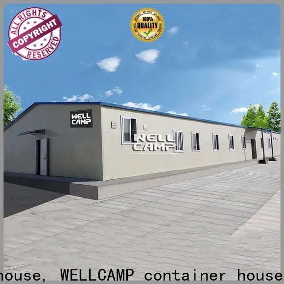 WELLCAMP, WELLCAMP prefab house, WELLCAMP container house simple prefabricated shipping container homes refugee house for dormitory 1
