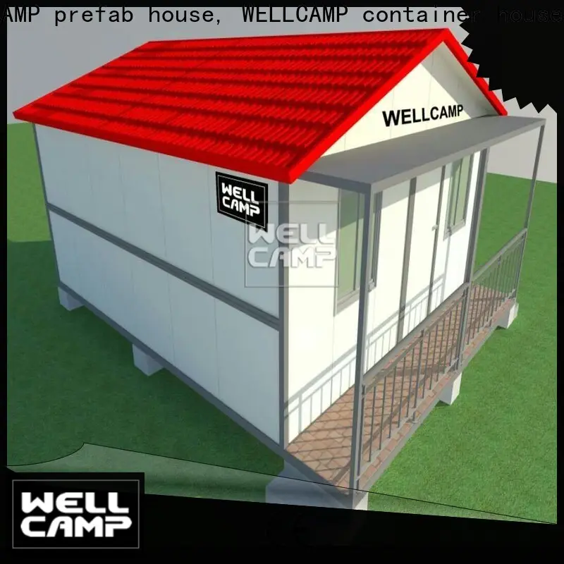 WELLCAMP, WELLCAMP prefab house, WELLCAMP container house container villa in garden for sale 1