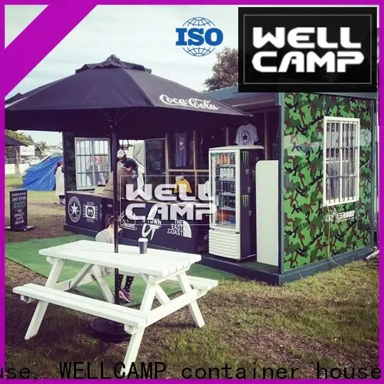 WELLCAMP, WELLCAMP prefab house, WELLCAMP container house unique style freight container homes maker wholesale 1