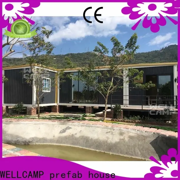 WELLCAMP, WELLCAMP prefab house, WELLCAMP container house story china luxury living container villa labour camp 1