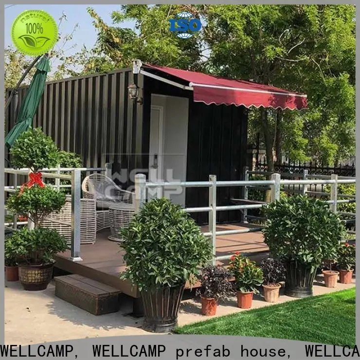WELLCAMP, WELLCAMP prefab house, WELLCAMP container house portable shipping container house for sale resort for villa 1