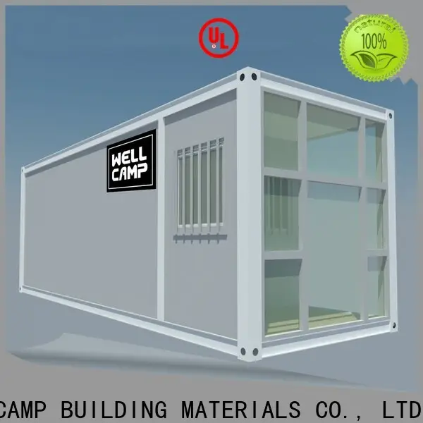 WELLCAMP, WELLCAMP prefab house, WELLCAMP container house crate homes apartment online 1