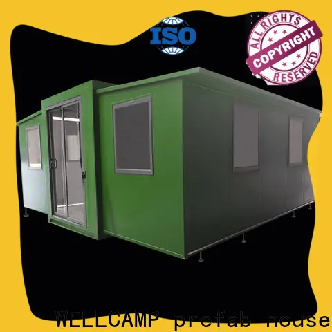 WELLCAMP, WELLCAMP prefab house, WELLCAMP container house big size container van house design with two bedroom for dormitory 1