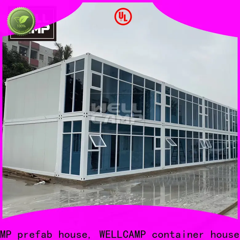 WELLCAMP, WELLCAMP prefab house, WELLCAMP container house extended crate homes apartment online 1