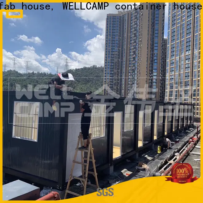 WELLCAMP, WELLCAMP prefab house, WELLCAMP container house economic container house for sale supplier for apartment 1