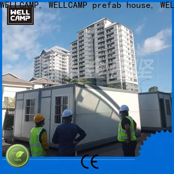 WELLCAMP, WELLCAMP prefab house, WELLCAMP container house wool freight container homes manufacturer for outdoor builder 1