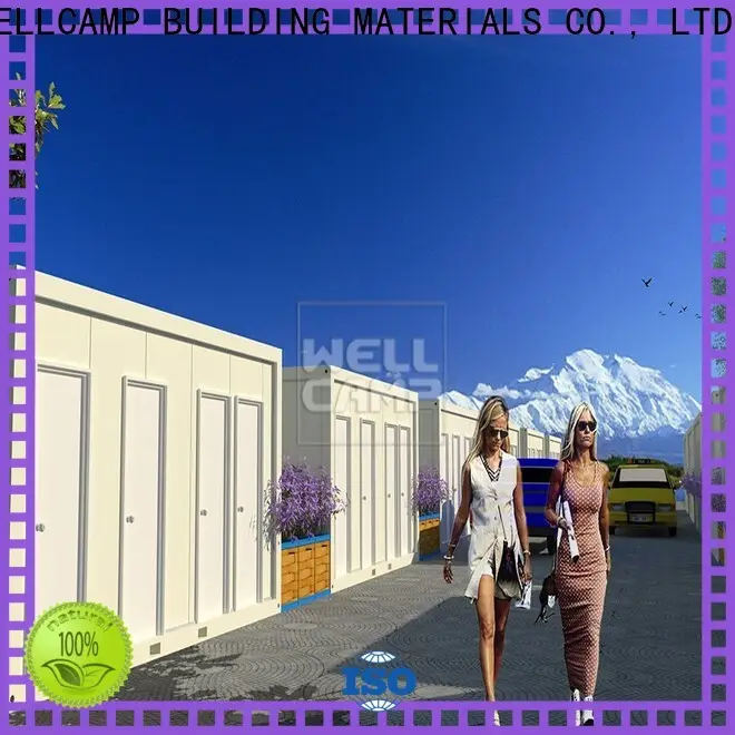 WELLCAMP, WELLCAMP prefab house, WELLCAMP container house fast installed detachable container house wholesale for renting 1