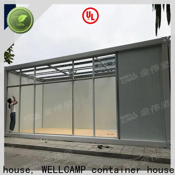 WELLCAMP, WELLCAMP prefab house, WELLCAMP container house two floor prefab house china with walkway for sale 1