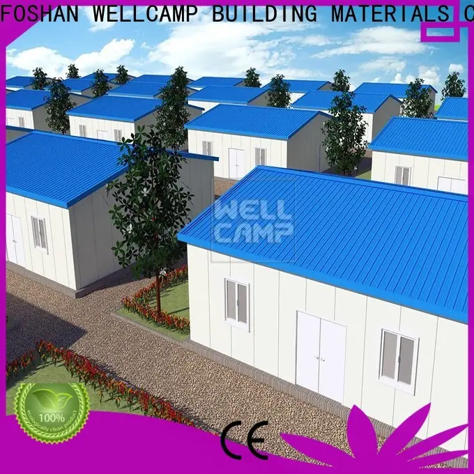WELLCAMP, WELLCAMP prefab house, WELLCAMP container house prefab house kits refugee house for accommodation2 1