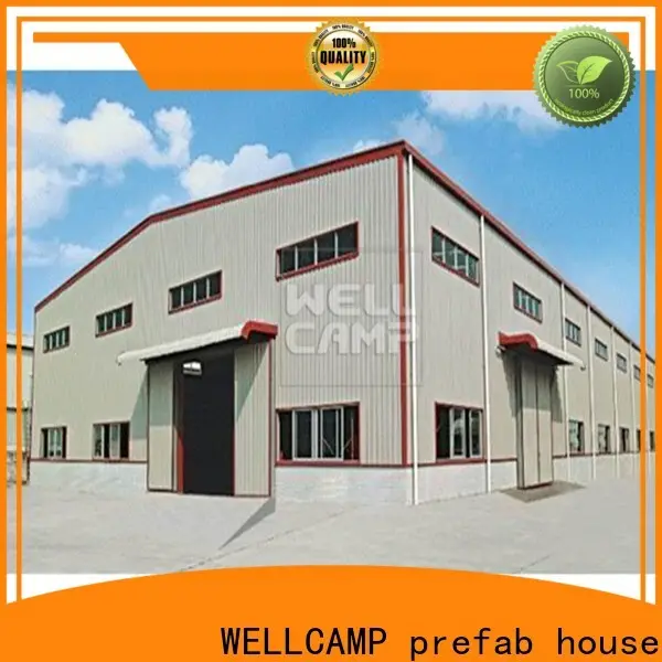 WELLCAMP, WELLCAMP prefab house, WELLCAMP container house steel workshop low cost for sale1 1