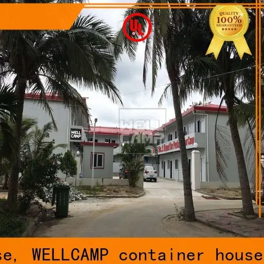 WELLCAMP, WELLCAMP prefab house, WELLCAMP container house T prefabricated House refugee house for accommodation 1