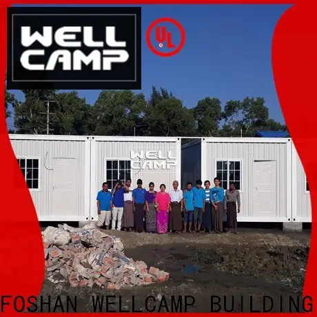 WELLCAMP, WELLCAMP prefab house, WELLCAMP container house fast installed detachable container house wholesale for apartment 1