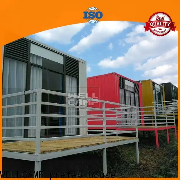 WELLCAMP, WELLCAMP prefab house, WELLCAMP container house comfortable best shipping container homes resort for living 1