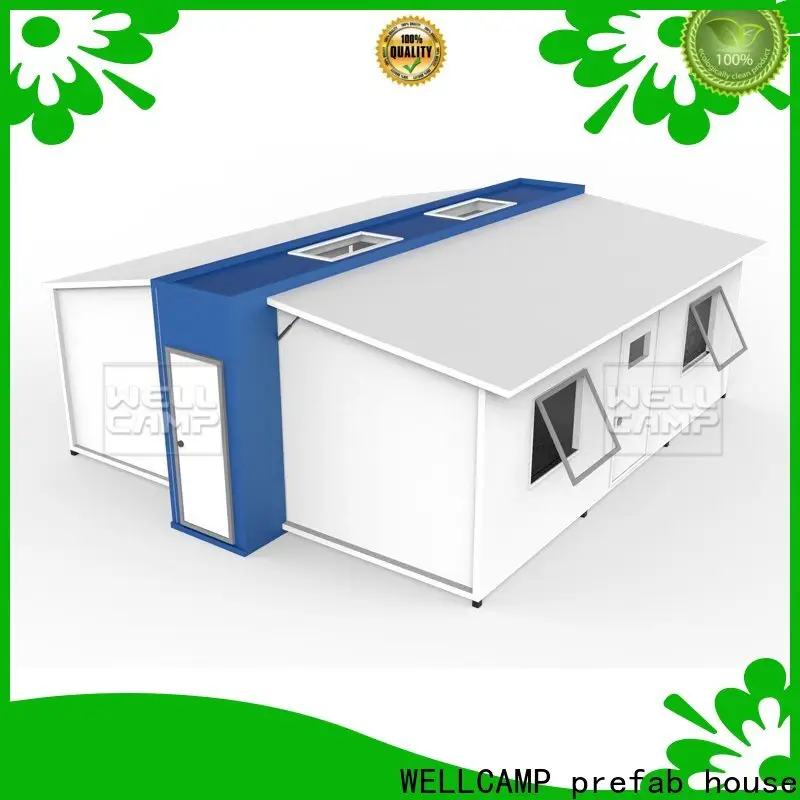 WELLCAMP, WELLCAMP prefab house, WELLCAMP container house big size container van house design wholesale for wedding room 1