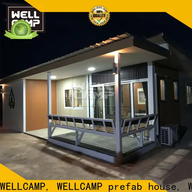 WELLCAMP, WELLCAMP prefab house, WELLCAMP container house buy shipping container home in garden for resort 1