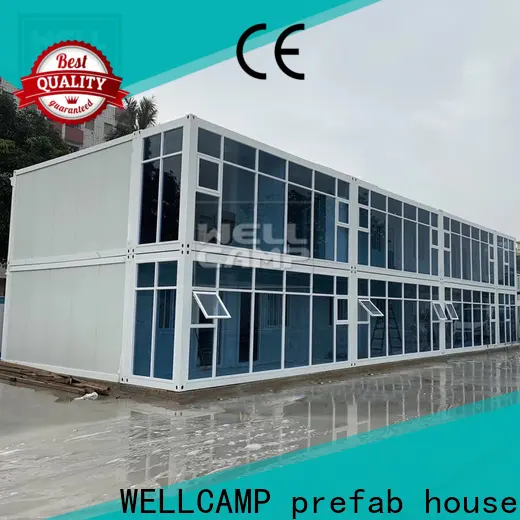 WELLCAMP, WELLCAMP prefab house, WELLCAMP container house newest cargo house with walkway for sale 1