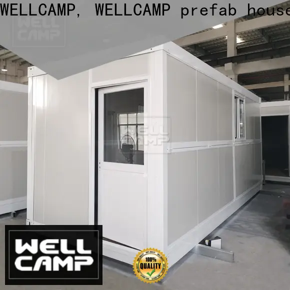 WELLCAMP, WELLCAMP prefab house, WELLCAMP container house luxury foldable container house classroom for accommodation worker 1