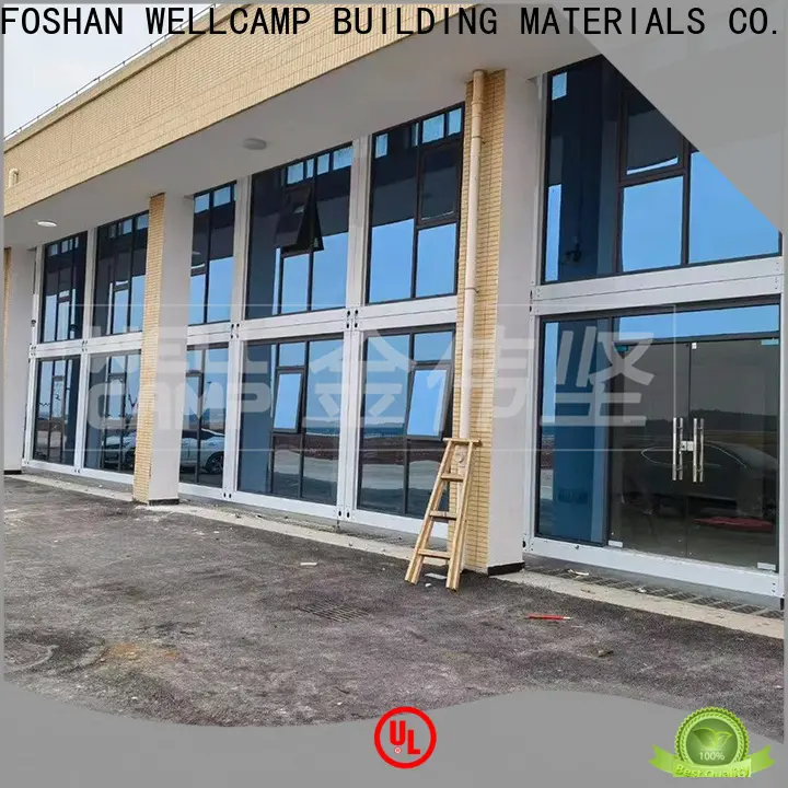 WELLCAMP, WELLCAMP prefab house, WELLCAMP container house standard container house with walkway for apartment1 1