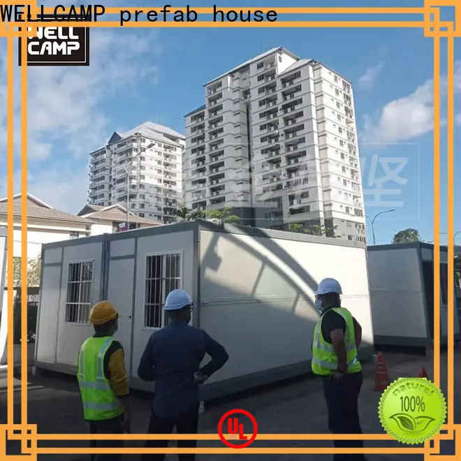 WELLCAMP, WELLCAMP prefab house, WELLCAMP container house sandwich modular container homes maker for sale 1