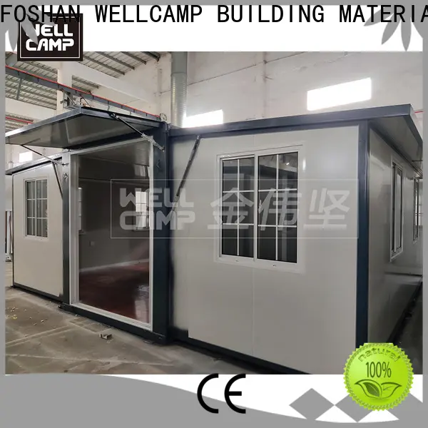 WELLCAMP, WELLCAMP prefab house, WELLCAMP container house easy install expandable container house online for wedding room 1