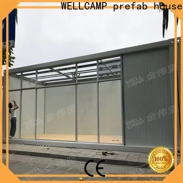 two floor prefab house china with walkway for sale 1
