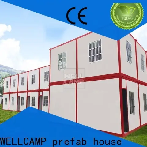 WELLCAMP, WELLCAMP prefab house, WELLCAMP container house modern container house builders online for office 1