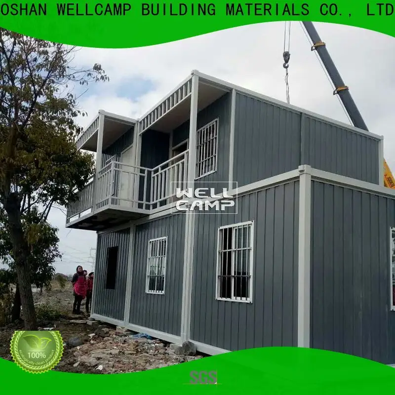 WELLCAMP, WELLCAMP prefab house, WELLCAMP container house ripple prefab container house home for living 1