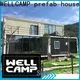 light steel homes made from shipping containers in garden for resort 1