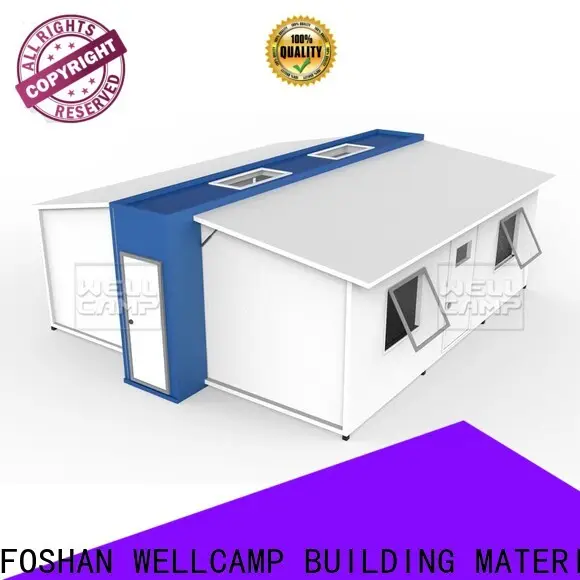 WELLCAMP, WELLCAMP prefab house, WELLCAMP container house standard expandable container house with two bedroom for wedding room 1
