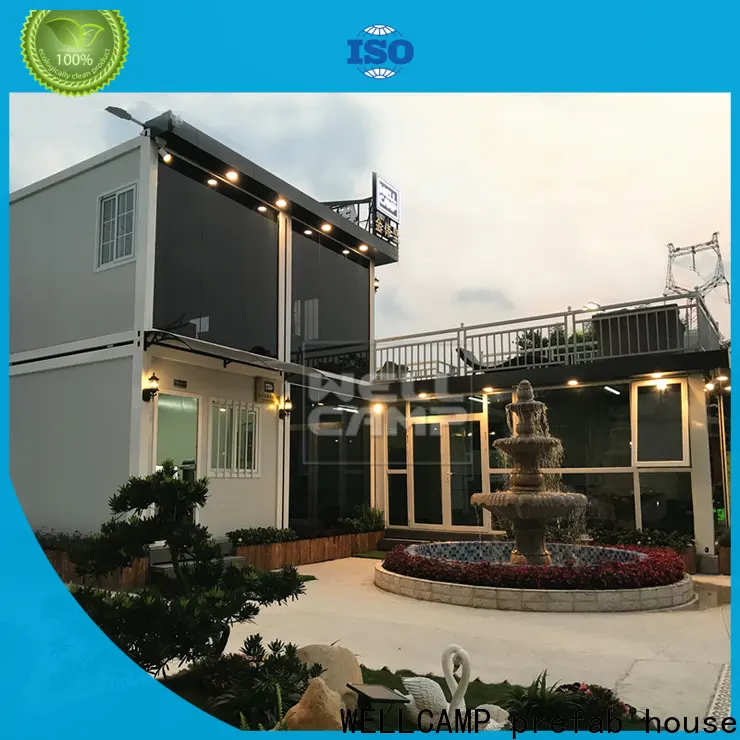 WELLCAMP, WELLCAMP prefab house, WELLCAMP container house storage container homes for sale in garden for hotel3 1