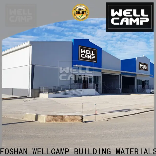 WELLCAMP, WELLCAMP prefab house, WELLCAMP container house steel workshop supplier for sale 1