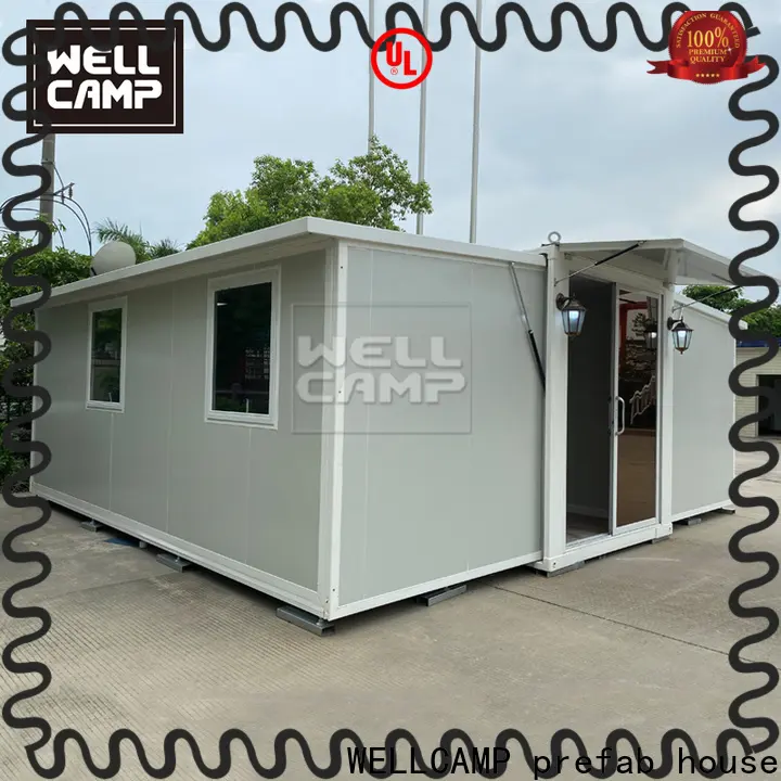 WELLCAMP, WELLCAMP prefab house, WELLCAMP container house easy install expandable container house supplier for apartment 1