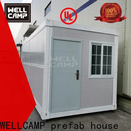 WELLCAMP, WELLCAMP prefab house, WELLCAMP container house foldable container homes online for accommodation worker 1